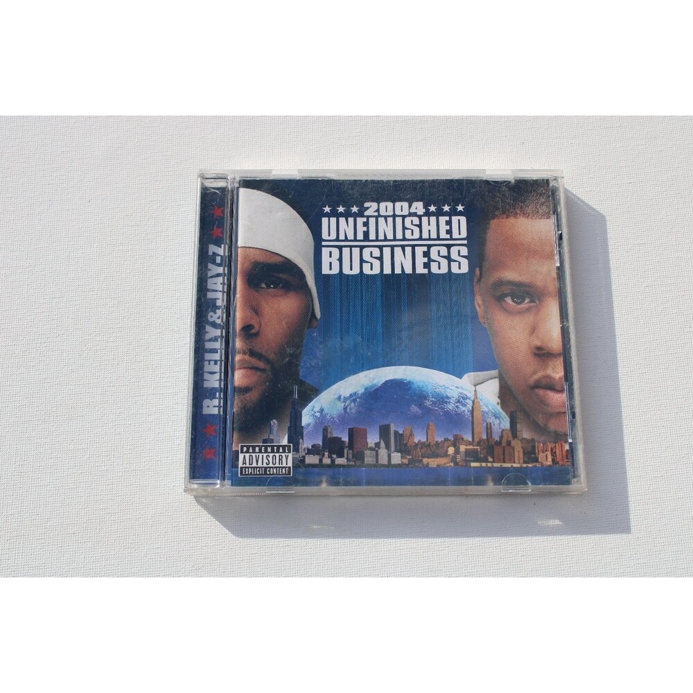 R. Kelly & Jay-Z – Unfinished Business CD 2004 Hip Hop Roc-A-Fella